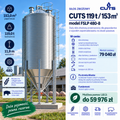 Silos zbożowy 119 t / 153 m³