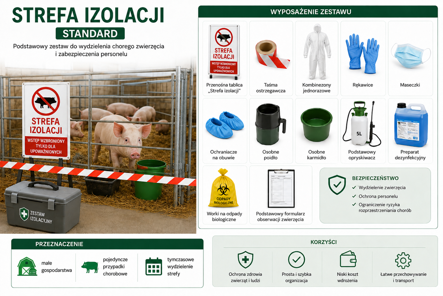 Strefa izolacji STANDARD