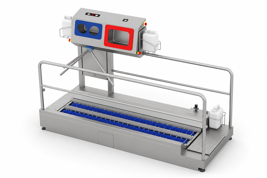 Automatyczna śluza bioasekuracyjna MINIMAX  1200 Extended + GRATIS