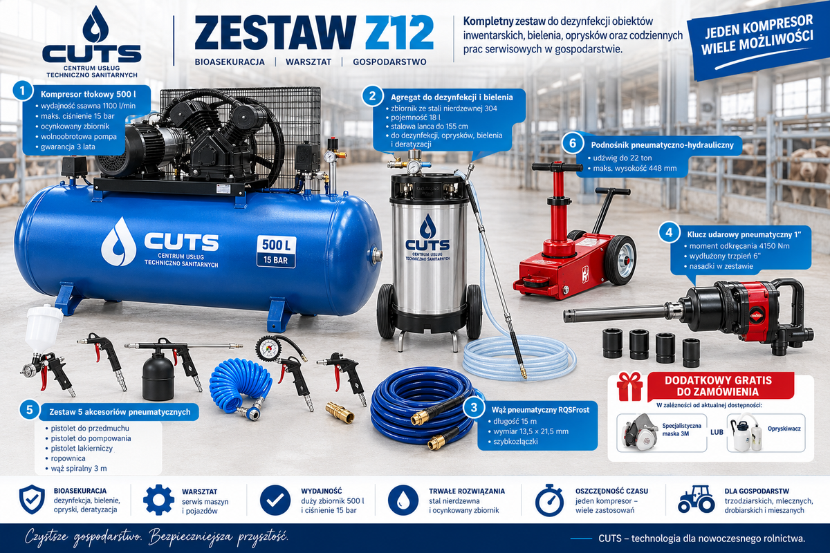 Zestaw do bioasekuracji Z12
