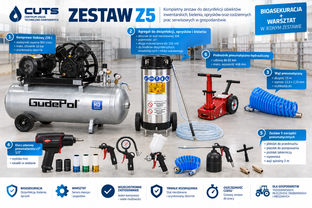 Zestaw do bioasekuracji Z5