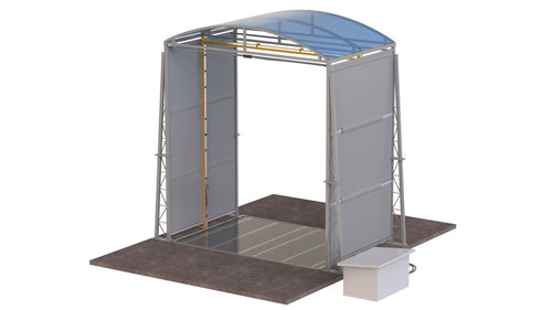 Automatyczny tunel bioasekuracyjny 360°  + GRATIS