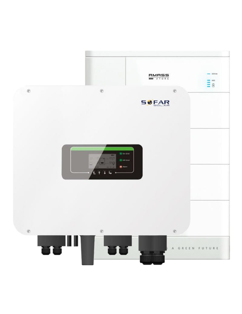 Zestaw hybrydowy SOFAR magazyn energii 10kWh z falownikiem HYD10KTLX